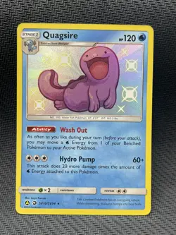 Quagsire SV10/SV94 Hidden Fates: Shiny Vault - Holo Rare - Pokemon TCG 2019 NM - Image 1