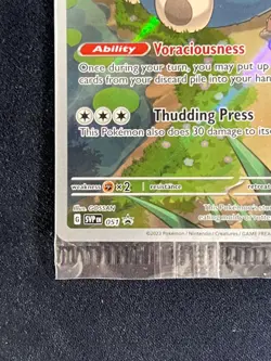 SEALED Snorlax SVP 051 Scarlet & Violet 151 ETB Black Star Promo Pokemon TCG NM - Image 5