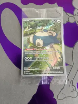 Snorlax SVP 051 Scarlet Violet 151 ETB Black Star Promo Card Pokemon TCG Sealed - Image 1