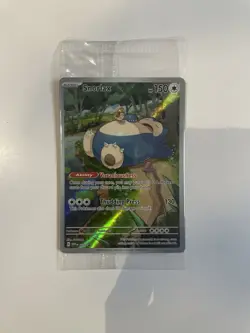 Snorlax SVP 051 Sealed Scarlet Violet 151 ETB Promo Pokemon TCG NM - Image 1