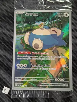 Snorlax SVP 051 Sealed Scarlet Violet 151 ETB Promo Pokemon TCG NM - Image 1