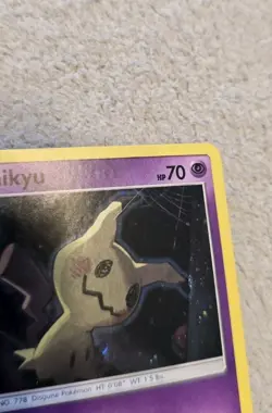 MP Mimikyu SM99 Alt Holo Black Star Promoo Pokemon Card - Image 3