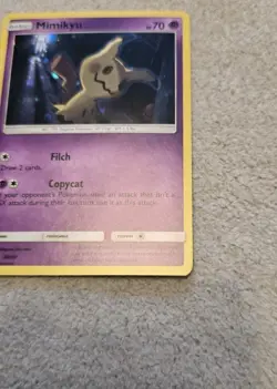 MP Mimikyu SM99 Alt Holo Black Star Promoo Pokemon Card - Image 5