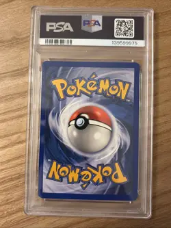 Pokemon TCG Blastoise Holo Shadowless Rare Card Base Set 2/102 - PSA 8 New Cert - Image 2