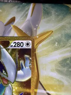 Pokemon TCG SWSH Silver Tempest Lugia VSTAR Card 211/195 Gold Secret Rare - Image 5