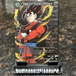 Vegito Volley Attack P-512 WINNER Promo Foil Dragon Ball Super Card Game | NM - Image 1