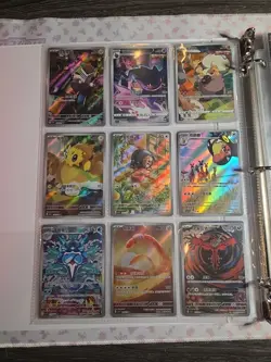 Pokemon Card Lot Binder V/VMAX Ex Gx IR Hits 180 Cards NM Full Art Graded - Image 2