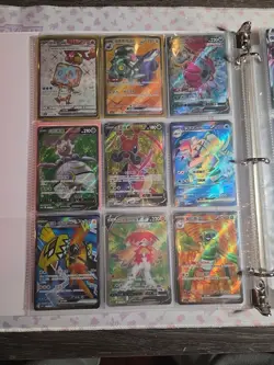 Pokemon Card Lot Binder V/VMAX Ex Gx IR Hits 180 Cards NM Full Art Graded - Image 4
