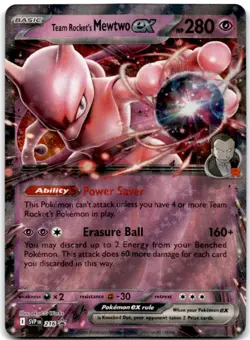 Team Rocket's Mewtwo ex - Promo SV: Scarlet & Violet Promo Cards 216 NM - Image 1