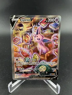 Espeon V Alt Art 180/203 Evolving Skies 2021 Pokemon Card NM English - Image 1