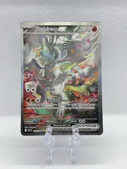 Reshiram ex (166/086) Sv: White Flare Special Illustration Rare Holo Pokemon TCG - Image 1