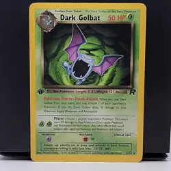 Dark Golbat 24/82 Team Rocket 1st Edition Rare Pack Fresh MINT POKEMON TCG - Image 2