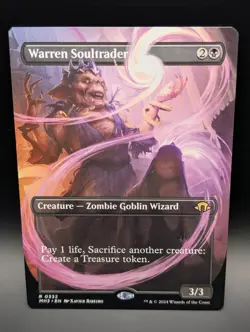 MTG - Warren Soultrader (Borderless) - Creature - MH3 332 - Rare - NM - Image 1