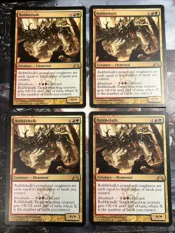 4x Rubblehulk Gatecrash LP MTG Magic the Gathering x4 MKE - Image 1