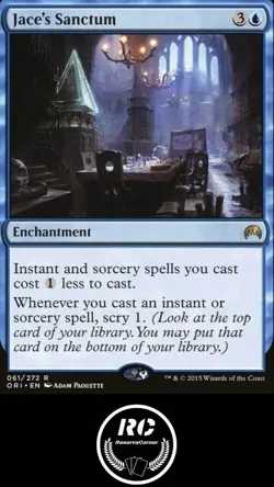 Jace's Sanctum MTG NM ORI Rare Enchantment Fast Tracked Shipping - Image 1
