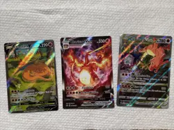 Pokemon TCG Charizard UPC Promo Set SWSH260 SWSH261 SWSH262 VMAX VSTAR V NM - Image 1