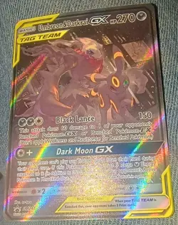 Umbreon & Darkrai GX SM241 Black Star Promo - Tag Team Powers Collection Pokemon - Image 2