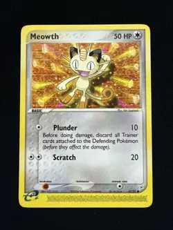 Meowth 42/95 - Pokemon TCG - EX Team Magma vs. Team Aqua - NM - Image 1