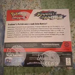 Pokemon Scarlet & Violet Journey Together Enhanced Booster Box English w/(promo) - Image 4
