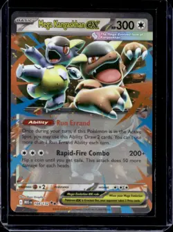 2025 Pokemon Mega Evolution Kangaskhan ex Double Rare #104/132 - Image 1