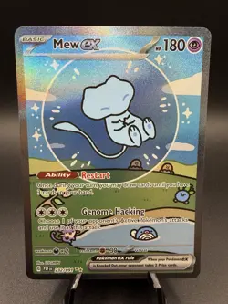 Pokemon TCG Mew EX 232/091 Sv: Paldean Fates Bubble Mew Sir - Image 1