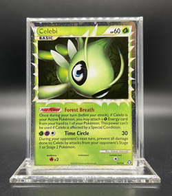 Pokemon Celebi (Prime) 92/102 HGSS - Triumphant - NEAR MINT - Image 1