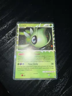 Triumphant Holo Celebi Prime 92/102 HGSS 2010 Pokemon TCG - LP - Image 1