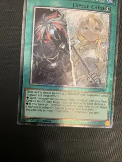 Yugioh 1X NM/LP The Fallen & The Virtuous CH01-EN019 Starlight Rare 1st Edition - Image 5