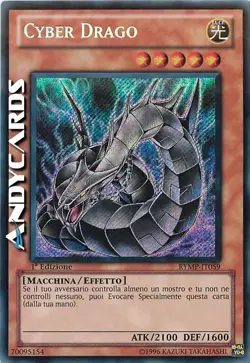 CYBER DRAGO • (Cyber Dragon) • Segreta • RYMP IT059 • 1Ed • Yugioh! • ANDYCARDS - Image 1