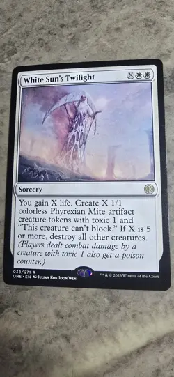 White Sun's Twilight Phyrexia: All Will Be One Regular Sorcery Rare MTG NM - Image 1