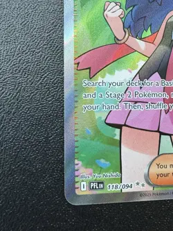 Dawn 118/094 Ultra Rare Full Art NM Pokemon Card PFL Phantasmal Flames - Image 2