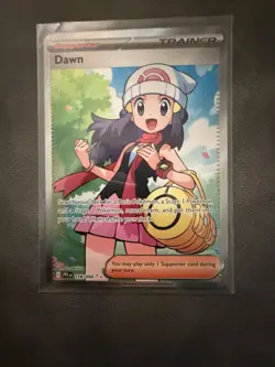 Dawn 118/094 Ultra Rare Full Art NM Pokemon Card PFL Phantasmal Flames - Image 1