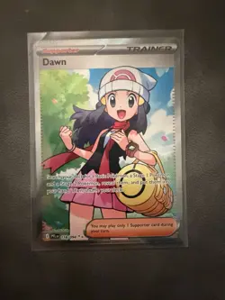 Dawn 118/094 Ultra Rare Full Art NM Pokemon Card PFL Phantasmal Flames - Image 3
