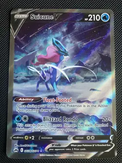 Suicune V GG38/GG70 Pokemon TCG Crown Zenith Ultra Rare Full Art NM - Image 1