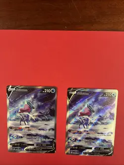 Pokemon TCG Suicune v GG38/GG70 Crown Zenith Ultra Rare Holo Card NM Condition - Image 3