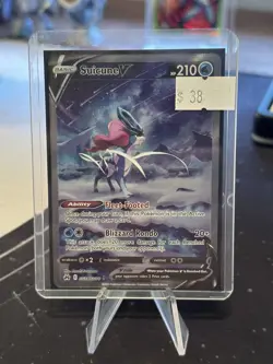 Suicune V GG38/GG70 Pokemon TCG Crown Zenith Ultra Rare Full Art NM - Image 1