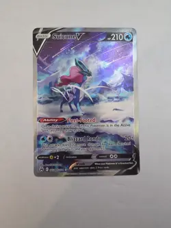 Suicune V GG38/GG70 Pokemon TCG Crown Zenith Ultra Rare Full Art NM - Image 1