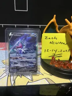 Pokemon TCG Suicune v GG38/GG70 Crown Zenith Ultra Rare Holo Card NM Condition - Image 3