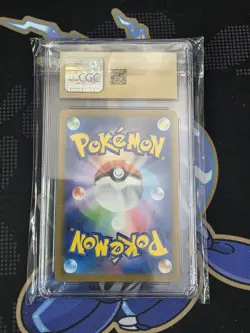 CGC 10 Pristine Pokemon Leafeon Yu Nagaba Japanese Reverse Holo Promo 068/SV-P - Image 2