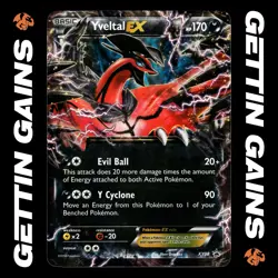 Yveltal EX - XY08 - Black Star Promo - Pokemon Card - LP - Image 1