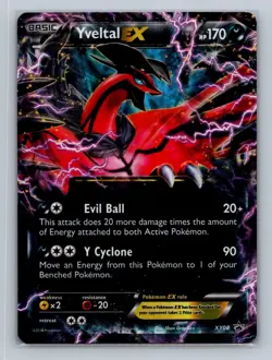 Pokemon XY Promos #XY08 Yveltal EX Promo - Image 1