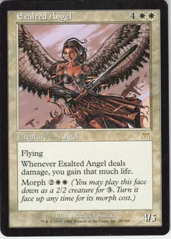 Exalted Angel - Onslaught - R - 28 - MTG TCG - Image 1