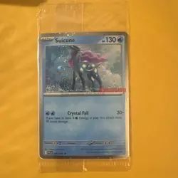 Pokemon Phantasmal Flames Suicune GameStop Exclusive Promo Card 026/094 SEALED! - Image 1