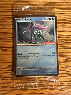 Suicune - 026/094 - Phantasmal Flames Sealed GAMESTOP Promo - Pokemon - Image 1