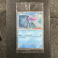 Pokemon Phantasmal Flames Suicune GameStop Exclusive Promo Card 026/094 SEALED - Image 3