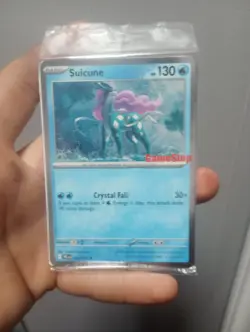 Pokemon Phantasmal Flames Suicune GameStop Exclusive Promo Card 026/094 SEALED! - Image 3