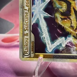 Pokemon Raikou & Suicune Legend Top Half 92/95 LP - Image 5