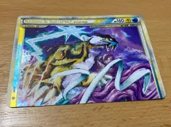 Pokemon Raikou & Suicune Legend Top Half 92/95 LP - Image 1