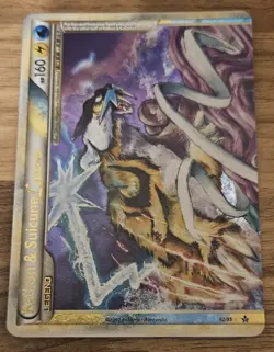 Pokemon TCG Raikou & Suicune Unleashed 92/95 Legend Rare LP Top Half HGSS - Image 1