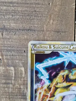 Pokemon TCG Raikou & Suicune Unleashed 92/95 Legend Rare LP Top Half HGSS - Image 3